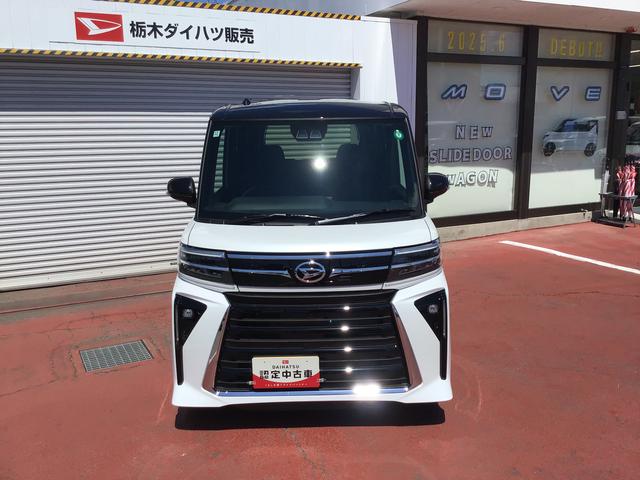 タントカスタムＸ全車１年走行距離無制限まごころ保証付き！　両側電動スライドドア　スマートアシスト　コーナーセンサー　純正アルミホイール　オートライト　運転席助手席シートヒーター（栃木県）の中古車