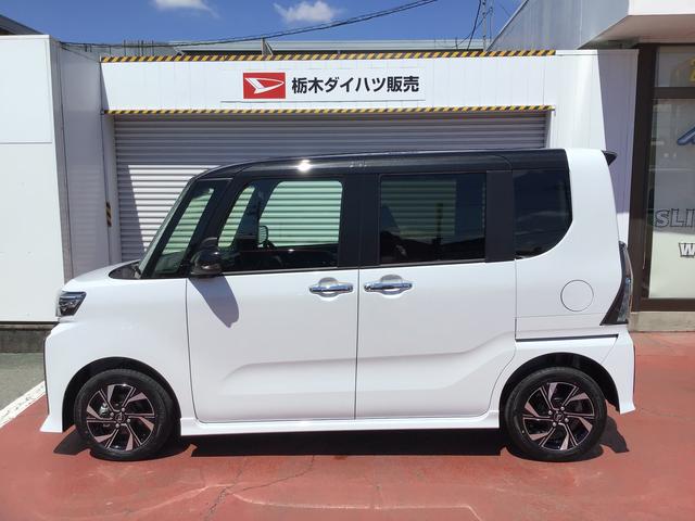 タントカスタムＸ全車１年走行距離無制限まごころ保証付き！　両側電動スライドドア　スマートアシスト　コーナーセンサー　純正アルミホイール　オートライト　運転席助手席シートヒーター（栃木県）の中古車
