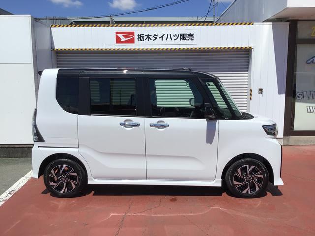 タントカスタムＸ全車１年走行距離無制限まごころ保証付き！　両側電動スライドドア　スマートアシスト　コーナーセンサー　純正アルミホイール　オートライト　運転席助手席シートヒーター（栃木県）の中古車