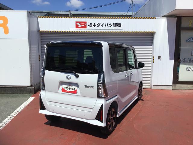 タントカスタムＸ全車１年走行距離無制限まごころ保証付き！　両側電動スライドドア　スマートアシスト　コーナーセンサー　純正アルミホイール　オートライト　運転席助手席シートヒーター（栃木県）の中古車