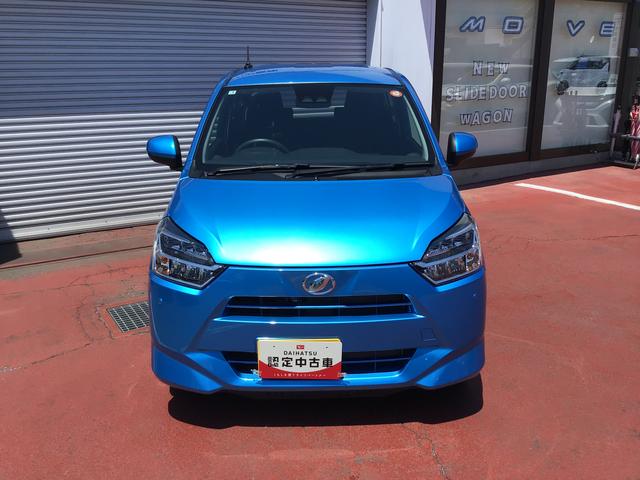 ミライースＸ　ＳＡIII全車１年走行距離無制限まごころ保証付き！　スマートアシスト３　コーナーセンサー　キーレスエントリーシステム　電動格納式ドアミラー（栃木県）の中古車