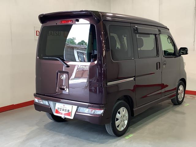アトレーワゴンカスタムターボＲＳリミテッド　ＳＡIII全車１年走行距離無制限まごころ保証付き！　ナビゲーションシステム　バックカメラ　ＥＴＣ車載器　ドライブレコーダー　片側電動スライドドア（栃木県）の中古車