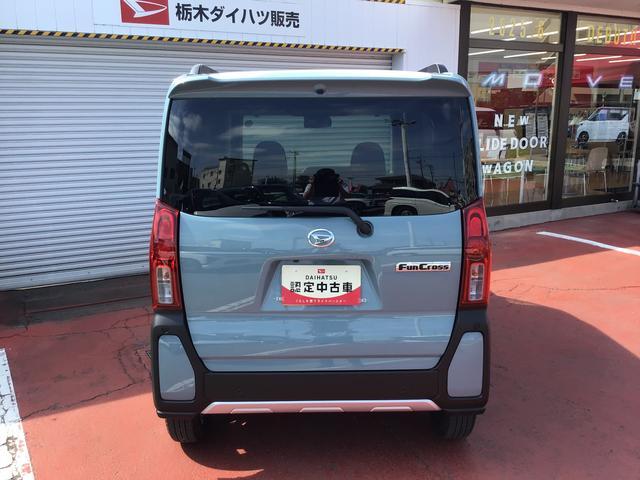 タントファンクロス全車１年走行距離無制限まごころ保証付き！　パーキングセンサー　両側オートドア　シートヒータ　レーンキープアシスト　ＬＥＤヘットライト　キーレスエントリー　スマートキ−　アルミ（栃木県）の中古車