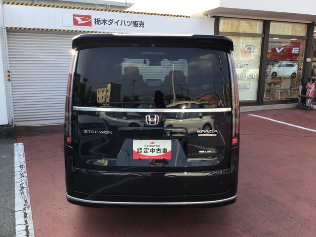 ステップワゴンｅ：ＨＥＶスパーダ　プレミアムライン全車１年走行距離無制限まごころ保証付き！　ナビゲーションシステム　全周囲モニター　ＥＴＣ車載器　両側電動スライドドア　後席モニター（栃木県）の中古車