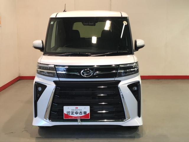 タントカスタムＸ衝突軽減ブレーキ　コーナーセンサー　車線逸脱防止　アイドリングストップ機能　盗難警報装置　ＬＥＤ　ワンオーナー　キーレスエントリー　オートＬＥＤ　電動格納ミラー　スマキー（栃木県）の中古車