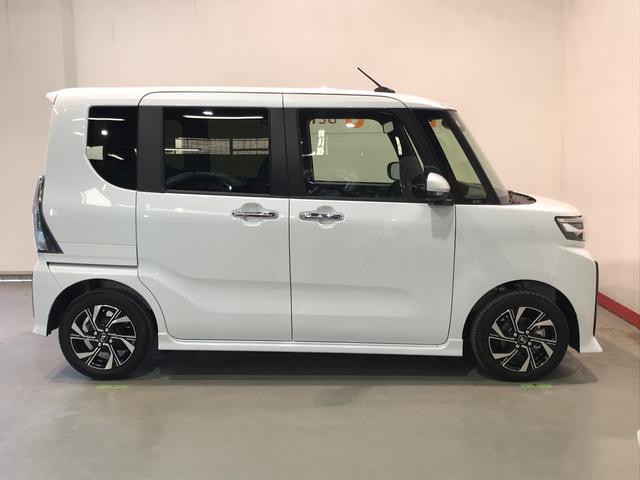 タントカスタムＸ衝突軽減ブレーキ　コーナーセンサー　車線逸脱防止　アイドリングストップ機能　盗難警報装置　ＬＥＤ　ワンオーナー　キーレスエントリー　オートＬＥＤ　電動格納ミラー　スマキー（栃木県）の中古車