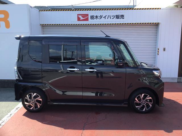 タントカスタムＸ衝突軽減ブレーキ　リアコーナーセンサー　車線逸脱防止　アイドリングストップ機能　Ｂカメラ　ナビＴＶ　禁煙　盗難警報装置　ＬＥＤ　ワンオーナー　キーレスエントリー　オートＬＥＤ　電動格納ミラー　スマキー（栃木県）の中古車