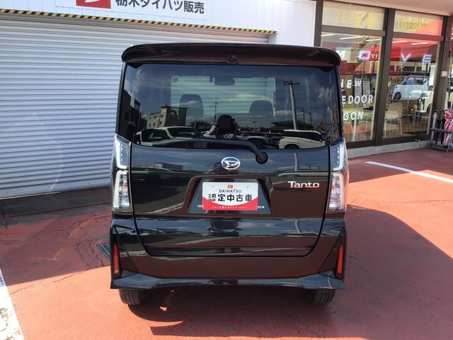 タントカスタムＸ衝突軽減ブレーキ　リアコーナーセンサー　車線逸脱防止　アイドリングストップ機能　Ｂカメラ　ナビＴＶ　禁煙　盗難警報装置　ＬＥＤ　ワンオーナー　キーレスエントリー　オートＬＥＤ　電動格納ミラー　スマキー（栃木県）の中古車