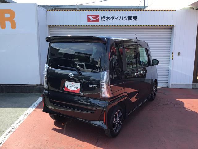 タントカスタムＸ衝突軽減ブレーキ　リアコーナーセンサー　車線逸脱防止　アイドリングストップ機能　Ｂカメラ　ナビＴＶ　禁煙　盗難警報装置　ＬＥＤ　ワンオーナー　キーレスエントリー　オートＬＥＤ　電動格納ミラー　スマキー（栃木県）の中古車