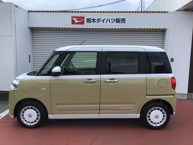 ムーヴキャンバスストライプスＧ全車１年走行距離無制限まごころ保証付き！　ナビゲーションシステムバック　バッｋｙカメラ　両側電動スライドドア　スマートアシスト　ＬＥＤヘッドライト（栃木県）の中古車