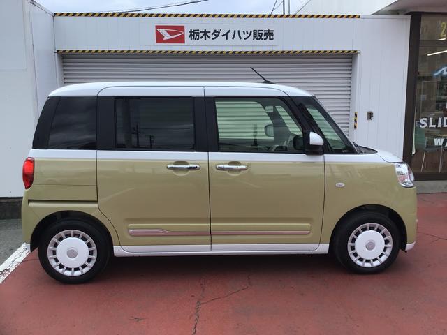 ムーヴキャンバスストライプスＧ全車１年走行距離無制限まごころ保証付き！　ナビゲーションシステムバック　バッｋｙカメラ　両側電動スライドドア　スマートアシスト　ＬＥＤヘッドライト（栃木県）の中古車