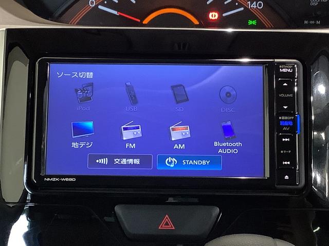 タントＸシートヒータ　運転席助手席エアバック　電動ミラー　Ｓキー　アイドルストップ　イモビライザー　ナビＴＶ　両側スライド片側電動ドア　　リモコンキー　ベンチシ−ト　ＡＢＳ　横滑り防止装置（栃木県）の中古車