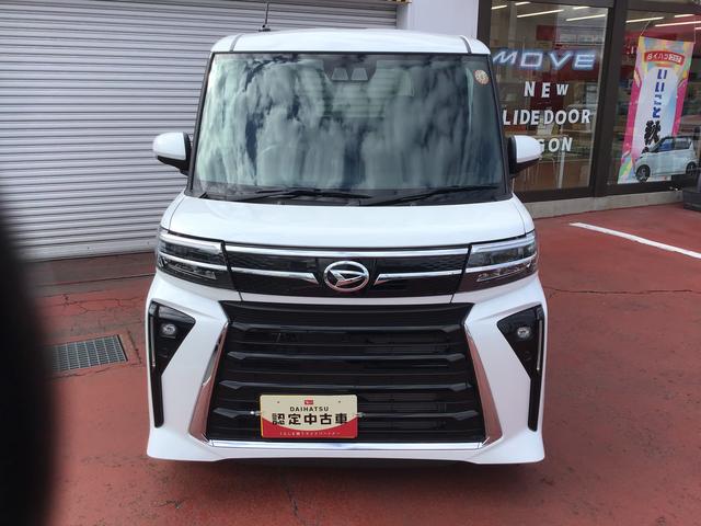 タントカスタムRS両側パワスライドドア レーンキープA ISTOP クリソナ オートミラー 運転席シートヒーター オートLED ターボエンジン LEDライト オートライト キーフリー セキュリティ(栃木県)の中古車