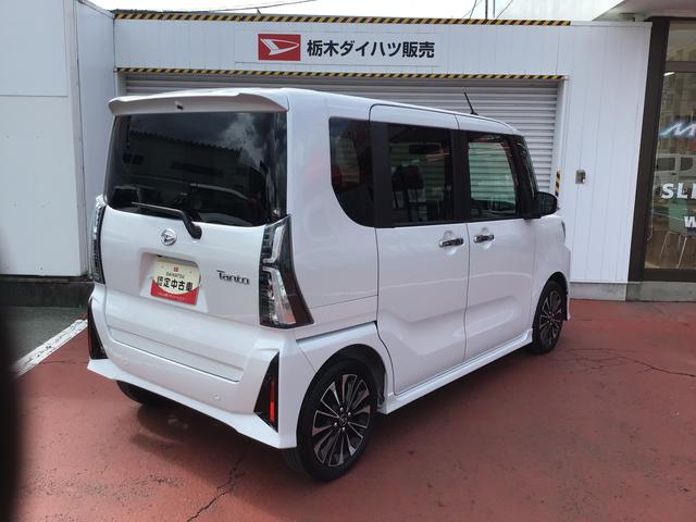 タントカスタムRS両側パワスライドドア レーンキープA ISTOP クリソナ オートミラー 運転席シートヒーター オートLED ターボエンジン LEDライト オートライト キーフリー セキュリティ(栃木県)の中古車