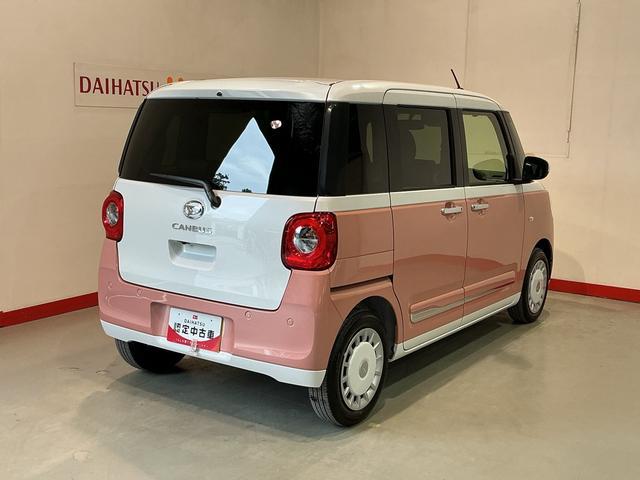 ムーヴキャンバスストライプスＧ前後障害物センサー　アイドルストップ　禁煙　セキュリティアラーム　スマートキープッシュスタート　Ｓヒーター　キーフリーキー　ＬＥＤライト　車線逸脱警報　ベンチシート　オートハイビーム（栃木県）の中古車