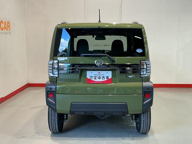 タフトＧターボＢカメラ　電動格納ドアミラー　パーキングセンサー　ＬＥＤライト　ＥＴＣ車載器　キーフリーシステム　フルタイム４ＷＤ　ドラレコ　ＴＶ　アイドリングストップ　ターボ車　アルミホイール　オートライ（栃木県）の中古車