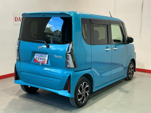 タントカスタムＸ衝突軽減ブレーキ　リアコーナーセンサー　車線逸脱防止　アイドリングストップ機能　Ｂカメラ　ナビＴＶ　盗難警報装置　ＬＥＤ　キーレスエントリー　前席シートヒーター　オート　雹害あり（栃木県）の中古車