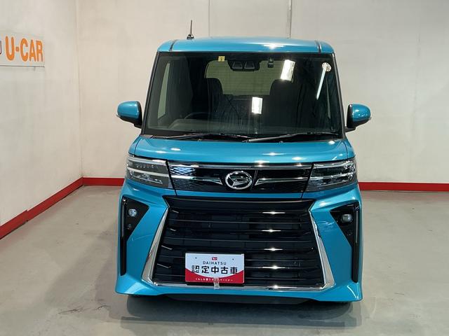 タントカスタムＸ衝突軽減ブレーキ　リアコーナーセンサー　車線逸脱防止　アイドリングストップ機能　Ｂカメラ　ナビＴＶ　盗難警報装置　ＬＥＤ　キーレスエントリー　前席シートヒーター　オート　雹害あり（栃木県）の中古車