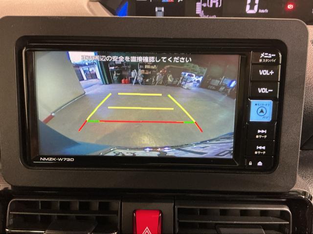タントカスタムＸ衝突軽減ブレーキ　リアコーナーセンサー　車線逸脱防止　アイドリングストップ機能　Ｂカメラ　ナビＴＶ　盗難警報装置　ＬＥＤ　キーレスエントリー　前席シートヒーター　オート　雹害あり（栃木県）の中古車