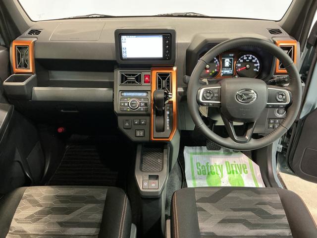 タフトＧターボＢカメラ　電動格納ドアミラー　パーキングセンサー　ＬＥＤライト　ＥＴＣ車載器　キーフリーシステム　４ＷＤ　ドラレコ　メモリーナビ　アイドリングストップ　前席シートヒーター　ターボ車　ナビＴＶ（栃木県）の中古車