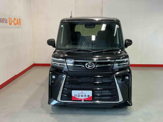 タントカスタムＸ衝突軽減ブレーキ　リアコーナーセンサー　車線逸脱防止　アイドリングストップ機能　Ｂカメラ　ＴＶ　盗難警報装置　ＬＥＤ　キーレスエントリー　前席シートヒーター　オートＬＥＤ　電動格納ミラー（栃木県）の中古車