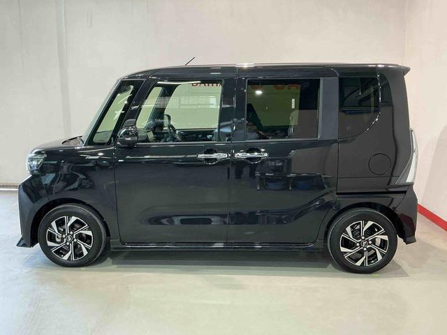 タントカスタムＸ衝突軽減ブレーキ　リアコーナーセンサー　車線逸脱防止　アイドリングストップ機能　Ｂカメラ　ＴＶ　盗難警報装置　ＬＥＤ　キーレスエントリー　前席シートヒーター　オートＬＥＤ　電動格納ミラー（栃木県）の中古車