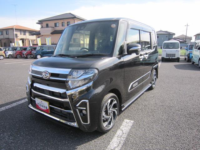 タントカスタムＲＳスタイルセレクションナビゲーションシステム　バックカメラ　全周囲カメラ　ドライブレコーダー　ＥＴＣ車載器　ＬＥＤライト　オートライト　両側電動パワースライドドア　クルーズコントロール　運転席助手席シートヒーター（栃木県）の中古車