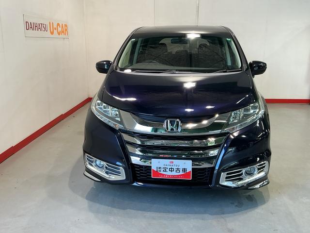 オデッセイハイブリッドハイブリッドアブソルート・ホンダセンシングアルミ　リアカメラ　デュアルエアコン　ＡＢＳ　オートライト　キーレス　ＶＳＡ　Ｗエアバッグ　ＬＥＤライト　ナビＴＶ　ＥＴＣ　エアバッグ　インテリキー　セキュリティアラーム　メモリ−ナビ（栃木県）の中古車