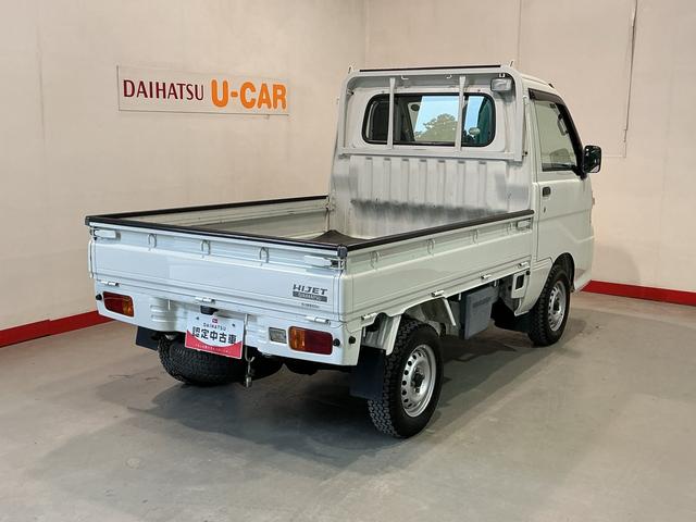 ハイゼットトラック農用スペシャル切り替え４ＷＤ　パワーステアリング　　エアコン付き　荷台作業　マニュアルミッション　荷台ゴムマット　プロテクターゴム　ブロックタイヤ（栃木県）の中古車