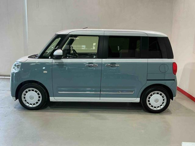 ムーヴキャンバスストライプスG前後障害物センサー アイドルストップ セキュリティアラーム スマートキープッシュスタート Sヒーター キーフリーキー LEDライト 車線逸脱警報 ベンチシート オートハイビーム(栃木県)の中古車