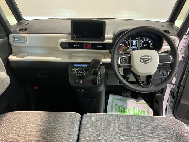 ムーヴキャンバスストライプスG前後障害物センサー アイドルストップ セキュリティアラーム スマートキープッシュスタート Sヒーター キーフリーキー LEDライト 車線逸脱警報 ベンチシート オートハイビーム(栃木県)の中古車