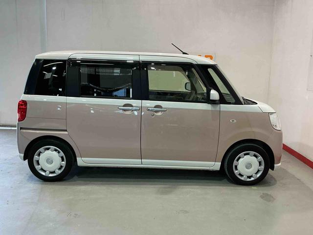 ムーヴキャンバスＸキーレスエントリー　ワンオーナ　両側スライド　運転席エアバッグ　電動格納ミラー　アイドルストップ　オートライト　インテリキー　ＥＴＣ　ＥＳＣ　盗難防止システム　ベンチシート　ＡＢＳ　衝突安全ボディ（栃木県）の中古車