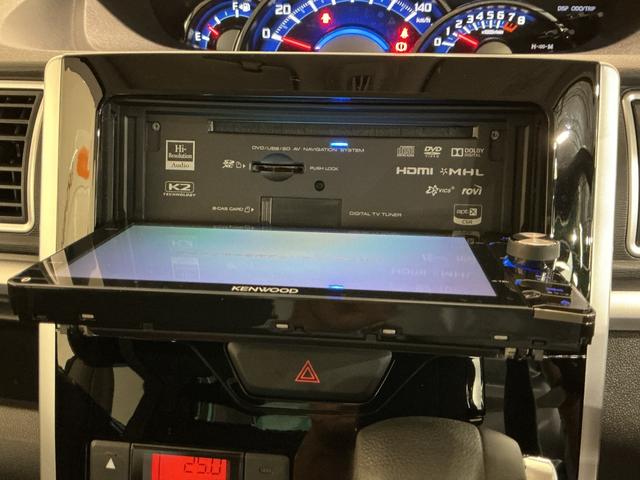 タントカスタムＸｉ−ｓｔｏｐ　電動格納式ドアミラー　メモリーナビゲーション　盗難防止　助手席エアバッグ　ＥＴＣ車載器　片側電動スライドドア　キーフリー　ＬＥＤ　バックモニター　横滑り防止装置　Aftermarketアルミホイール（栃木県）の中古車