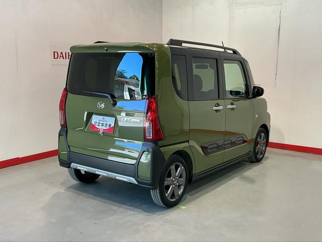 タントファンクロスターボ電格ミラー　ＬＥＤランプ　シートヒータ　コーナーソナー　衝突軽減ブレーキ　バックカメラ　スマートキ　ｉ−ｓｔｏｐ　車線逸脱警報　盗難警報装置　オートライト　アルミ　ＴＶ　キーフリー　ターボ（栃木県）の中古車