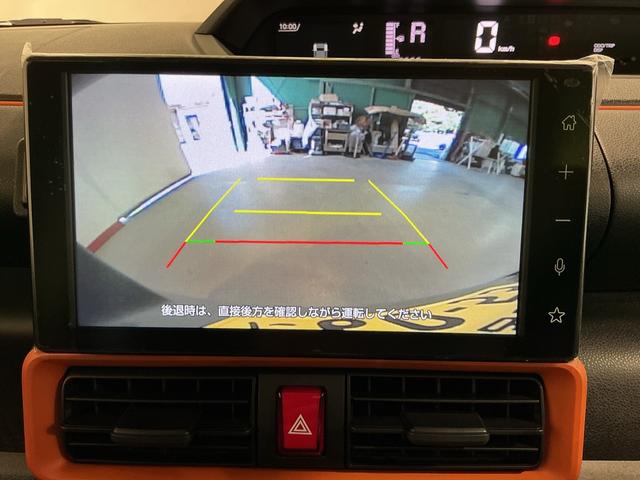 タントファンクロスターボ電格ミラー　ＬＥＤランプ　シートヒータ　コーナーソナー　衝突軽減ブレーキ　バックカメラ　スマートキ　ｉ−ｓｔｏｐ　車線逸脱警報　盗難警報装置　オートライト　アルミ　ＴＶ　キーフリー　ターボ（栃木県）の中古車