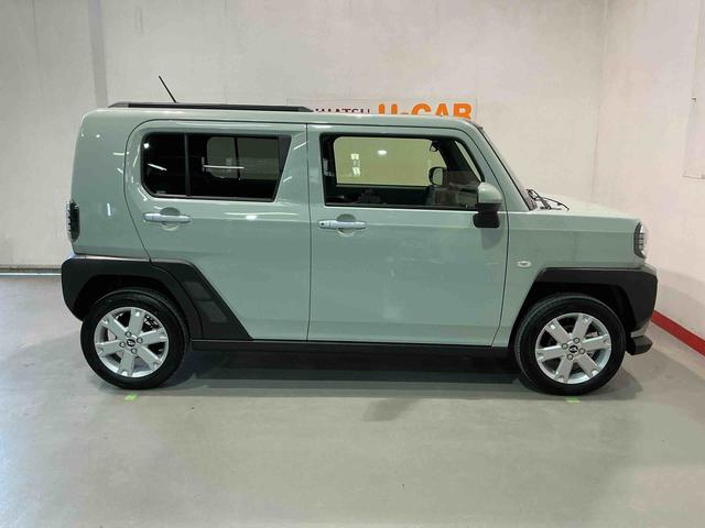 タフトＧ被害軽減ブレーキ　コーナーセンサ　シートＨ　Ｉストップ　スマートキー＆プッシュスタート　車線逸脱防止　盗難防止システム　オートマチックハイビーム　電動格納ドアミラー　キーフリーシステム（栃木県）の中古車