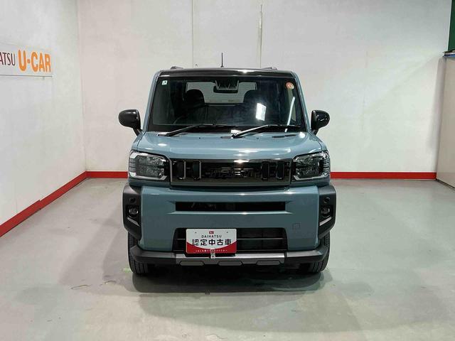 タフトＧターボ　ダーククロムベンチャー車線逸脱警報装置　衝突回避支援ブレーキ　シートヒータ　電動格納ドアミラー　安全ボディ　ＬＥＤ　ムーンルーフ　アイドリンストップ　オートハイビーム　ターボ車　セキュリティ　スマートキー　キーフリー（栃木県）の中古車