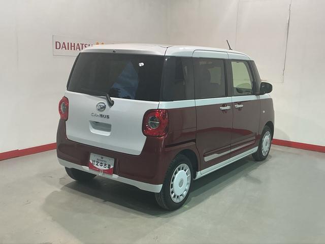 ムーヴキャンバスストライプスG全車1年走行距離無制限まごころ保証付き! スマートアシスト コーナーセンサー LEDヘッドライト フォグランプ 両側電動スライドドア シートヒーター(栃木県)の中古車