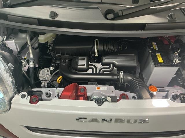 ムーヴキャンバスストライプスG全車1年走行距離無制限まごころ保証付き! スマートアシスト コーナーセンサー LEDヘッドライト フォグランプ 両側電動スライドドア シートヒーター(栃木県)の中古車