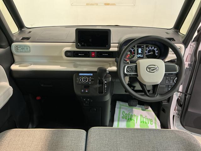 ムーヴキャンバスストライプスG前後障害物センサー アイドルストップ セキュリティアラーム スマートキープッシュスタート Sヒーター キーフリーキー LEDライト 車線逸脱警報 ベンチシート オートハイビーム(栃木県)の中古車