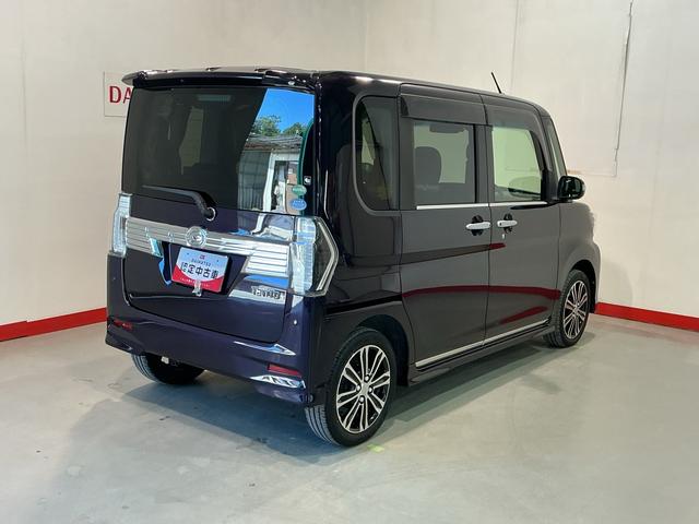 タントカスタムRS トップエディションSAIII両側電動ドア 衝突軽減システム 電格ミラー レーンアシスト 盗難防止装置 LED ワンオーナー ドラレコ 4WD 横滑り防止 スマートキー ターボ ETC ナビTV アイドリングストップ(栃木県)の中古車