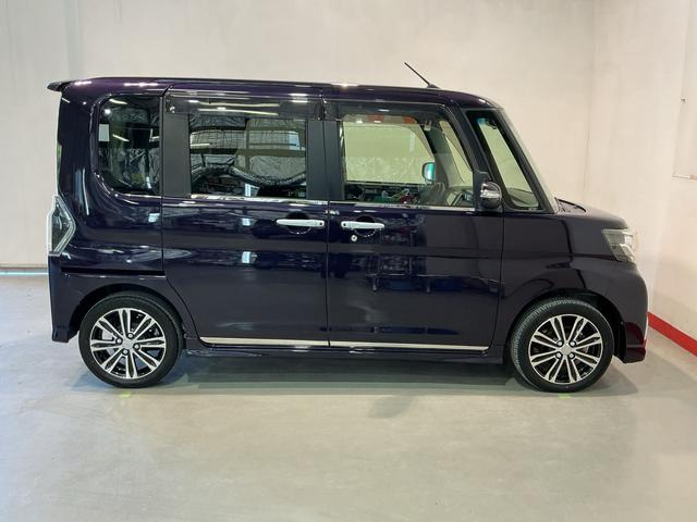 タントカスタムRS トップエディションSAIII両側電動ドア 衝突軽減システム 電格ミラー レーンアシスト 盗難防止装置 LED ワンオーナー ドラレコ 4WD 横滑り防止 スマートキー ターボ ETC ナビTV アイドリングストップ(栃木県)の中古車