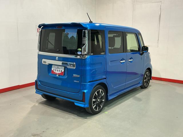 スペーシアカスタムハイブリッドＸＳ両側パワ−スライドドア　カーナビ　電動ミラー　スマキー　ソナー　クルーズコントロール　キーレスエントリー　アイドルストップ　シートＨ　ＬＥＤヘッドライト　衝撃安全ボディー　オートライト　ベンチシート（栃木県）の中古車