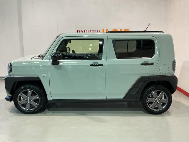 タフトG ダーククロムベンチャーコーナーソナー オートマチックハイビーム LEDライト レーンキープアシスト アイドリングS 電格ミラー キーフリー アルミ スマートキー 衝突安全ボディ ガラスルーフ オートライト(栃木県)の中古車