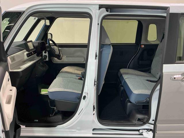 ムーヴキャンバスストライプスＧ前後障害物センサー　アイドルストップ　ナビＴＶ　Ｂカメラ　セキュリティアラーム　スマートキープッシュスタート　Ｓヒーター　キーフリーキー　　ＬＥＤライト　車線逸脱警報　ベンチシート（栃木県）の中古車