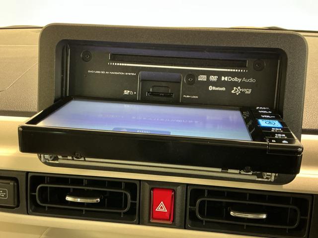 ムーヴキャンバスストライプスＧ前後障害物センサー　アイドルストップ　ナビＴＶ　Ｂカメラ　セキュリティアラーム　スマートキープッシュスタート　Ｓヒーター　キーフリーキー　　ＬＥＤライト　車線逸脱警報　ベンチシート（栃木県）の中古車