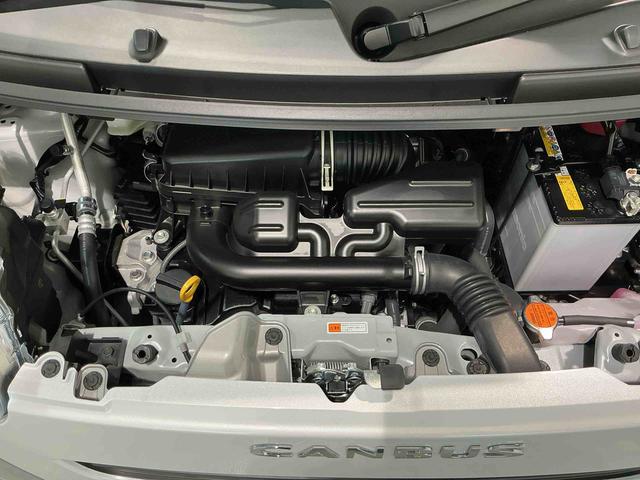 ムーヴキャンバスストライプスＧ前後障害物センサー　アイドルストップ　ナビＴＶ　Ｂカメラ　セキュリティアラーム　スマートキープッシュスタート　Ｓヒーター　キーフリーキー　　ＬＥＤライト　車線逸脱警報　ベンチシート（栃木県）の中古車