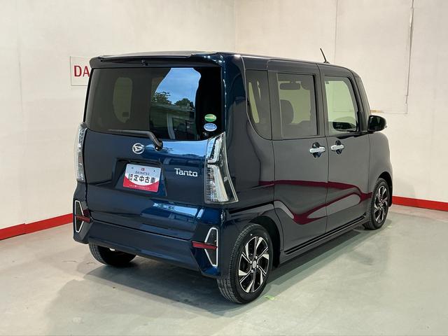 タントカスタムＸ衝突軽減ブレーキ　リアコーナーセンサー　車線逸脱防止　アイドリングストップ機能　Ｂカメラ　ナビＴＶ　盗難警報装置　ＬＥＤ　ＥＴＣ　ワンオーナー　キーレスエントリー　前席シートヒーター　オートＬＥＤ（栃木県）の中古車