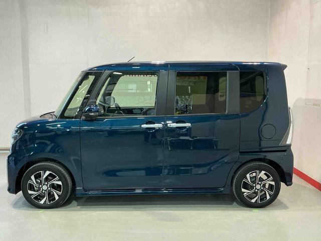 タントカスタムＸ衝突軽減ブレーキ　リアコーナーセンサー　車線逸脱防止　アイドリングストップ機能　Ｂカメラ　ナビＴＶ　盗難警報装置　ＬＥＤ　ＥＴＣ　ワンオーナー　キーレスエントリー　前席シートヒーター　オートＬＥＤ（栃木県）の中古車