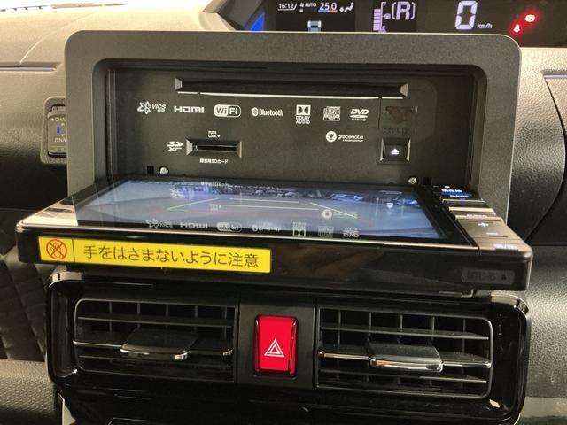 タントカスタムＸ衝突軽減ブレーキ　リアコーナーセンサー　車線逸脱防止　アイドリングストップ機能　Ｂカメラ　ナビＴＶ　盗難警報装置　ＬＥＤ　ＥＴＣ　ワンオーナー　キーレスエントリー　前席シートヒーター　オートＬＥＤ（栃木県）の中古車